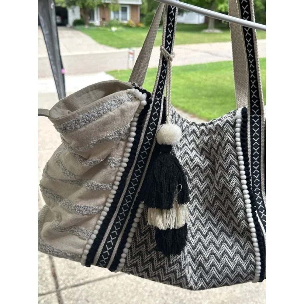N/A oversized boho